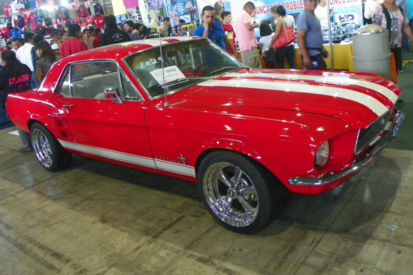 Mustang rojo