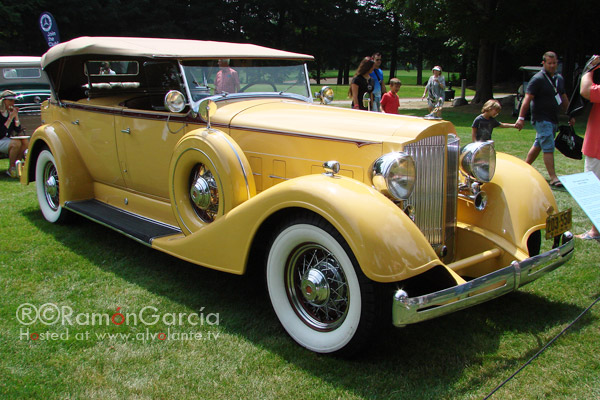 1934 Packard Super Eight Sport Phaeton